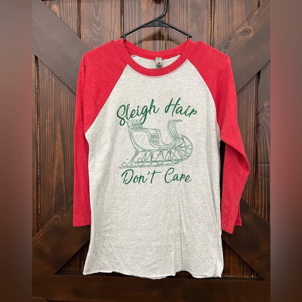 Christmas 3/4 sleeve shirt